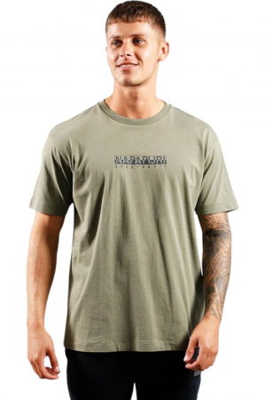 REDUCERI - Tricou Napapijri Box Logo SS - I3LG1Y