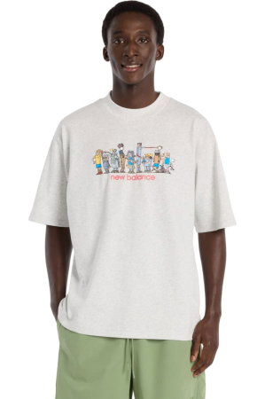 BĂRBAŢI - Tricou New Balance Ghica Line Up - MT61T7CJ-AHH