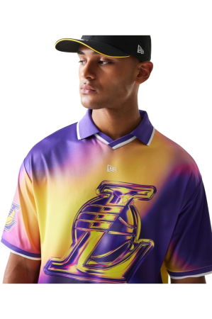 Tricou New Era NBA AOP LA Lakers - 60771590 [2]