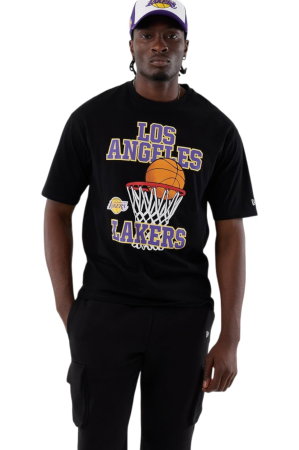 BĂRBAŢI - Tricou New Era NBA Arch Graphic LA Lakers - 60856147