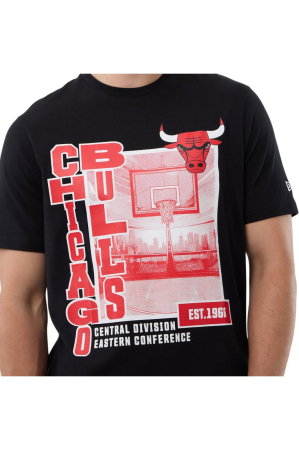 Tricou New Era NBA Graphic Chicago Bulls - 60856238 [2]