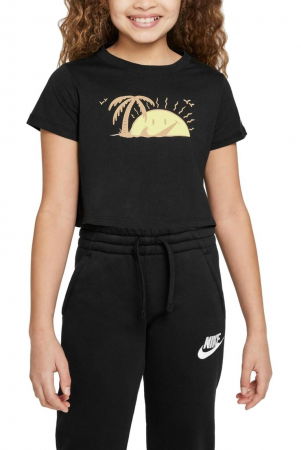 TRICOURI - Tricou NIKE Sun Swoosh Crop - DQ4376-010