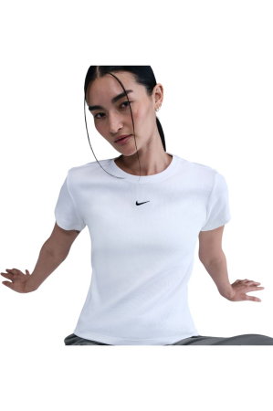Tricou NIKE Tight Ribbed SS - HV4994-100 [2]