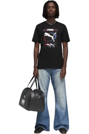 Tricou PUMA Graphic Execution - 691786-01 [3]