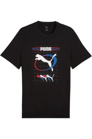 Tricou PUMA Graphic Execution - 691786-01 [2]