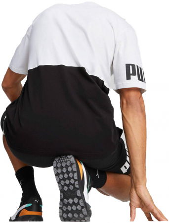Tricou PUMA Power Colorblock - 673321-02 [3]