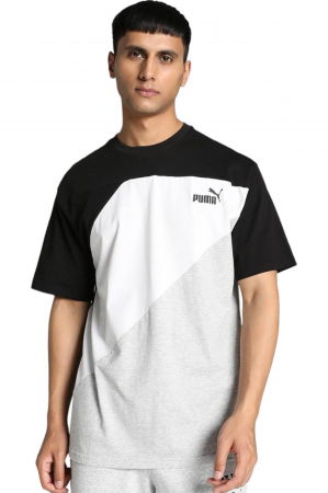 TRICOURI - Tricou PUMA Power Colorblock - 678929-01