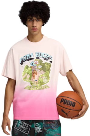 ÎMBRĂCĂMINTE - Tricou PUMA The ATW Dylan II Jasmine Flower - 634614-01