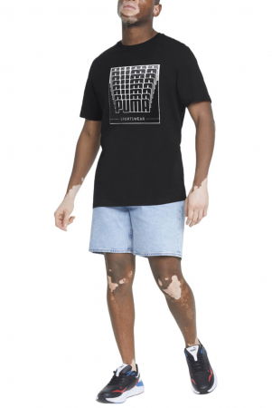 Tricou PUMA Wording Graphic - 848564-01 [4]