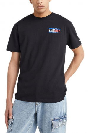 Tricou Tommy Hilfiger Jeans Tagged - DM0DM16408-BDS [0]