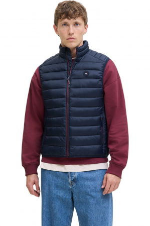 REDUCERI - Vesta JACK &JONES Bradley Light Bodywarmer Collar - 12280973-Sky Captain