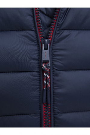 Vesta JACK &JONES Bradley Light Bodywarmer Collar - 12280973-Sky Captain [2]