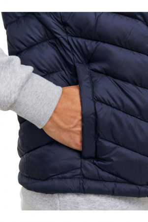 Vesta JACK &JONES Hero Bodywarmer - 12211790-Navy Blazer TRUE RED [2]