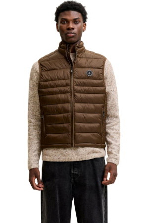 NOUTĂŢI - Vesta JACK &JONES Kingsley Light Bodywarmer - 12298870-Cocoa