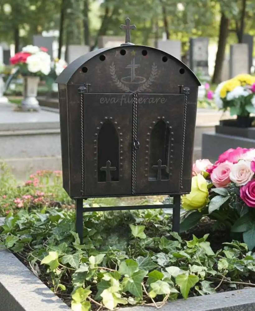 MONUMENTE FUNERARE - Felinar funerar dublu