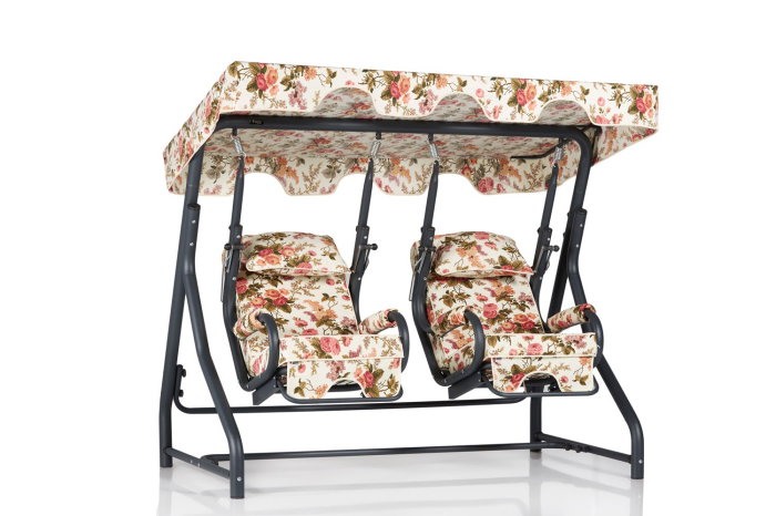 Balansoar de gradina DAISY 2, 2 locuri, 200x110x165 cm [3]