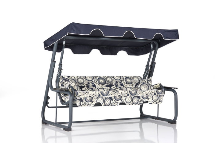 Balansoar de gradina RUBUS 2, 3 locuri, 200x110x165 cm [1]