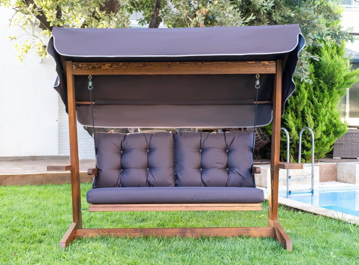 Balansoar de gradina VIVA 2200, 3 locuri, 220x100x175 cm [3]