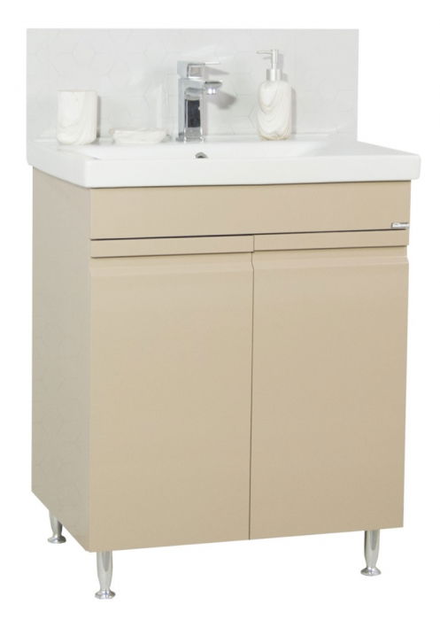 Set Baza front MDF si Lavoar seria 786, 65 cm, cappuccino