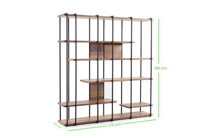 Biblioteca COOPER, 170x35x180 cm [10]