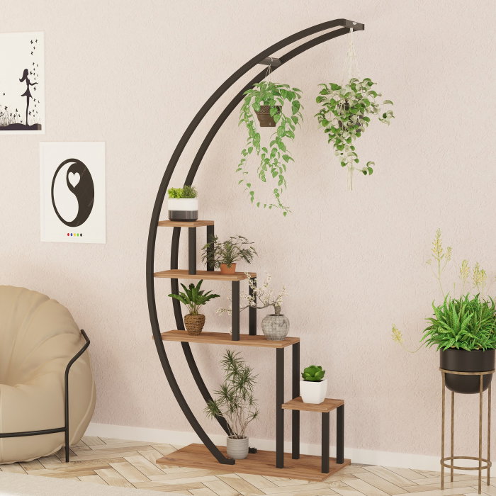 Biblioteca GARDEN, pin atlantic, 85x35x180 cm [2]