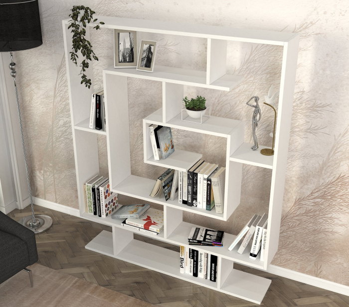 Biblioteca SARMASIK, 124,8x22x149,4 cm [4]
