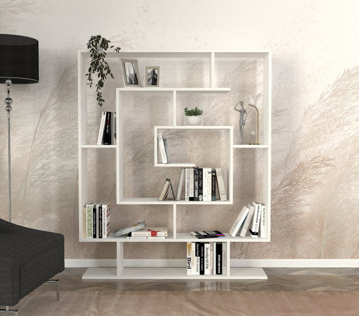 Biblioteca SARMASIK, 124,8x22x149,4 cm [2]