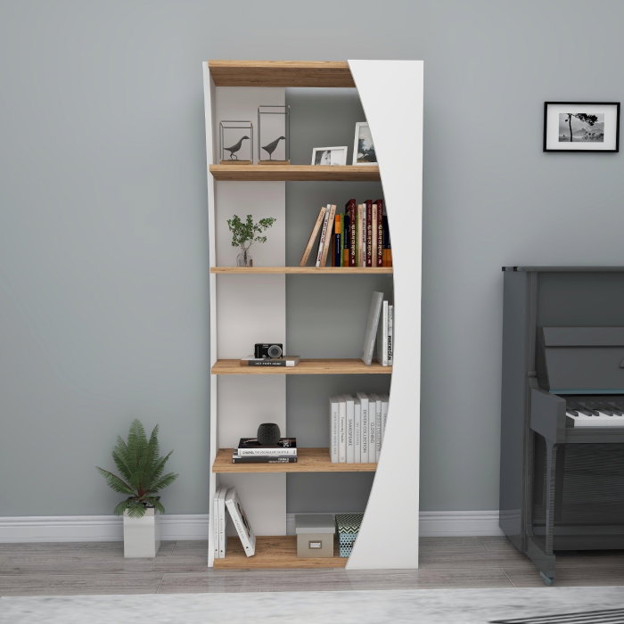 Biblioteca SELGE, pin atlantic, 63,6x23,8x150 cm [3]