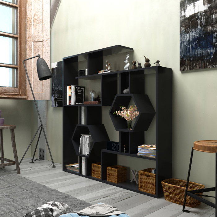 Biblioteca TAMARA, 134x22x134 cm [2]