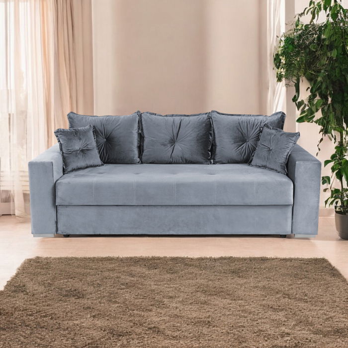 Canapea ARISSA extensibila, 3 locuri, cu arcuri, 235x110x77 cm - ExpoMob [6]