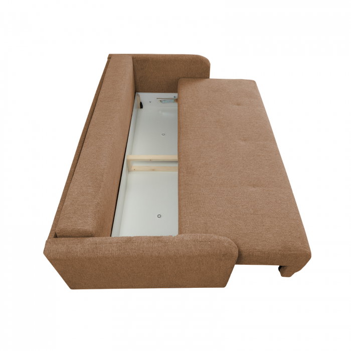 Canapea extensibila BERNA S, 3 locuri, cu arcuri si lada depozitare, 210x110x93 cm [4]