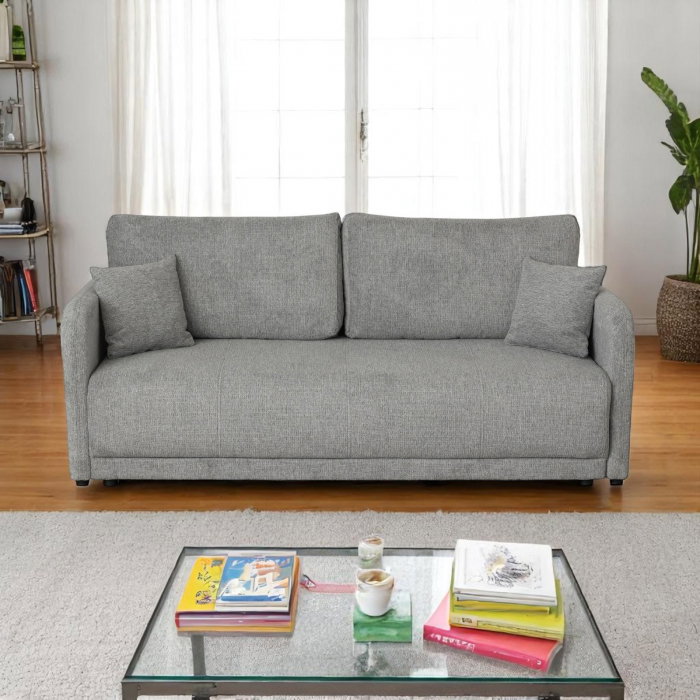 Canapea extensibila BERNA S, 3 locuri, cu arcuri si lada depozitare, 210x110x93 cm [6]