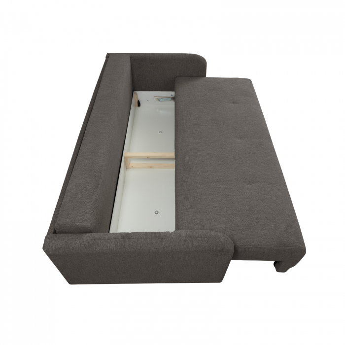 Canapea extensibila BERNA S, 3 locuri, cu arcuri si lada depozitare, 210x110x93 cm [4]