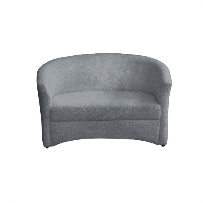 Canapea CAFENEA BUCLE, gri inchis, 145x60x80 cm