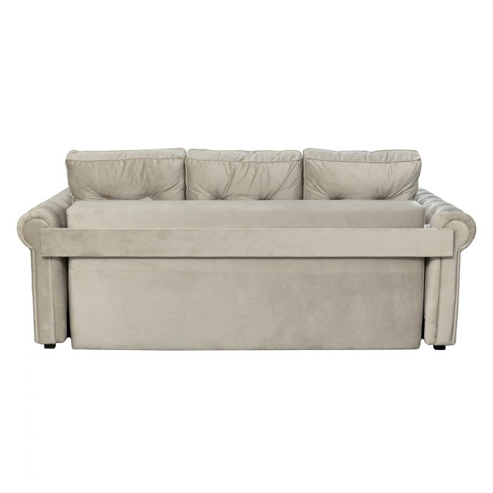 Canapea ERIKA extensibila, 3 locuri, cu arcuri si lada depozitare, 240x110x80 cm - ExpoMob [5]