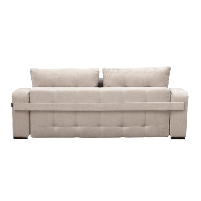 Canapea extensibila ATENA, 3 locuri, cu arcuri si lada depozitare, bej, 250x120x100 cm [6]