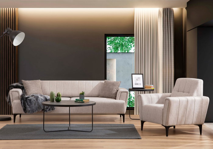 Canapea extensibila HAMLET, 3 locuri, 230x95x77 cm [3]