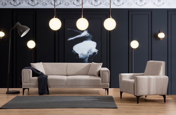 Canapea extensibila HORIZON, 3 locuri, 230x95x77 cm [3]