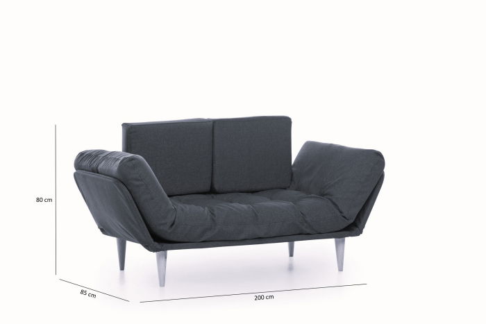 Canapea extensibila NINA, 3 locuri, 190x85x80 cm [8]