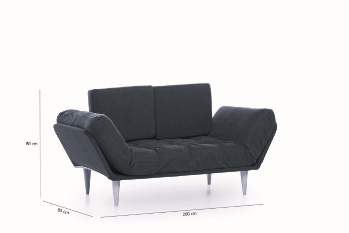 Canapea extensibila NINA, 3 locuri, 190x85x80 cm [8]