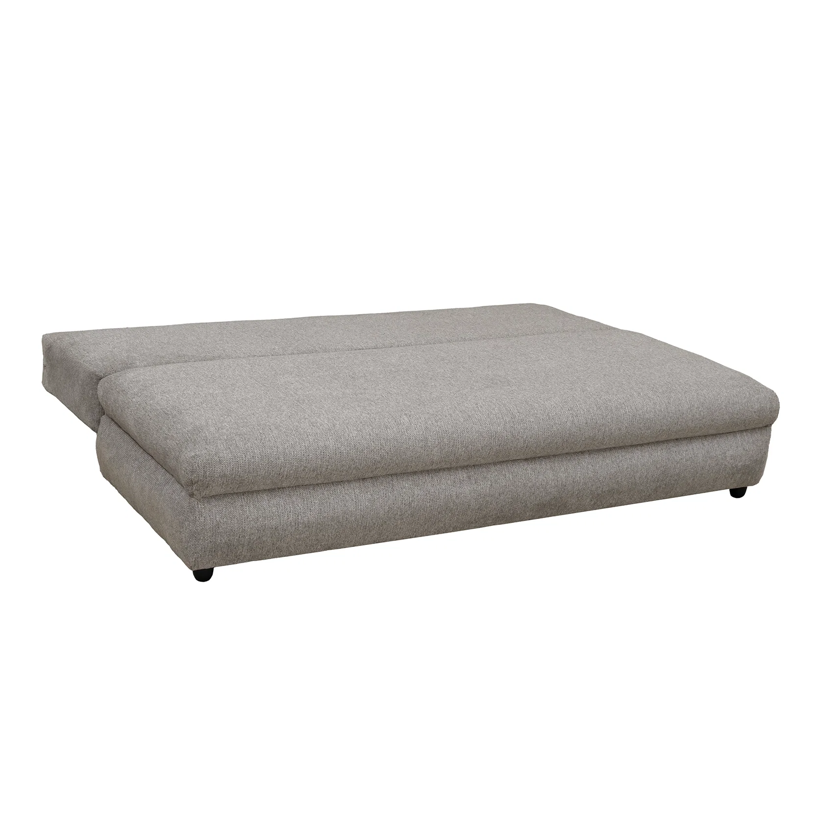 Canapea extensibila OLIMP, 3 locuri, cu arcuri si lada depozitare, bej inchis, 203x100x85 cm [4]