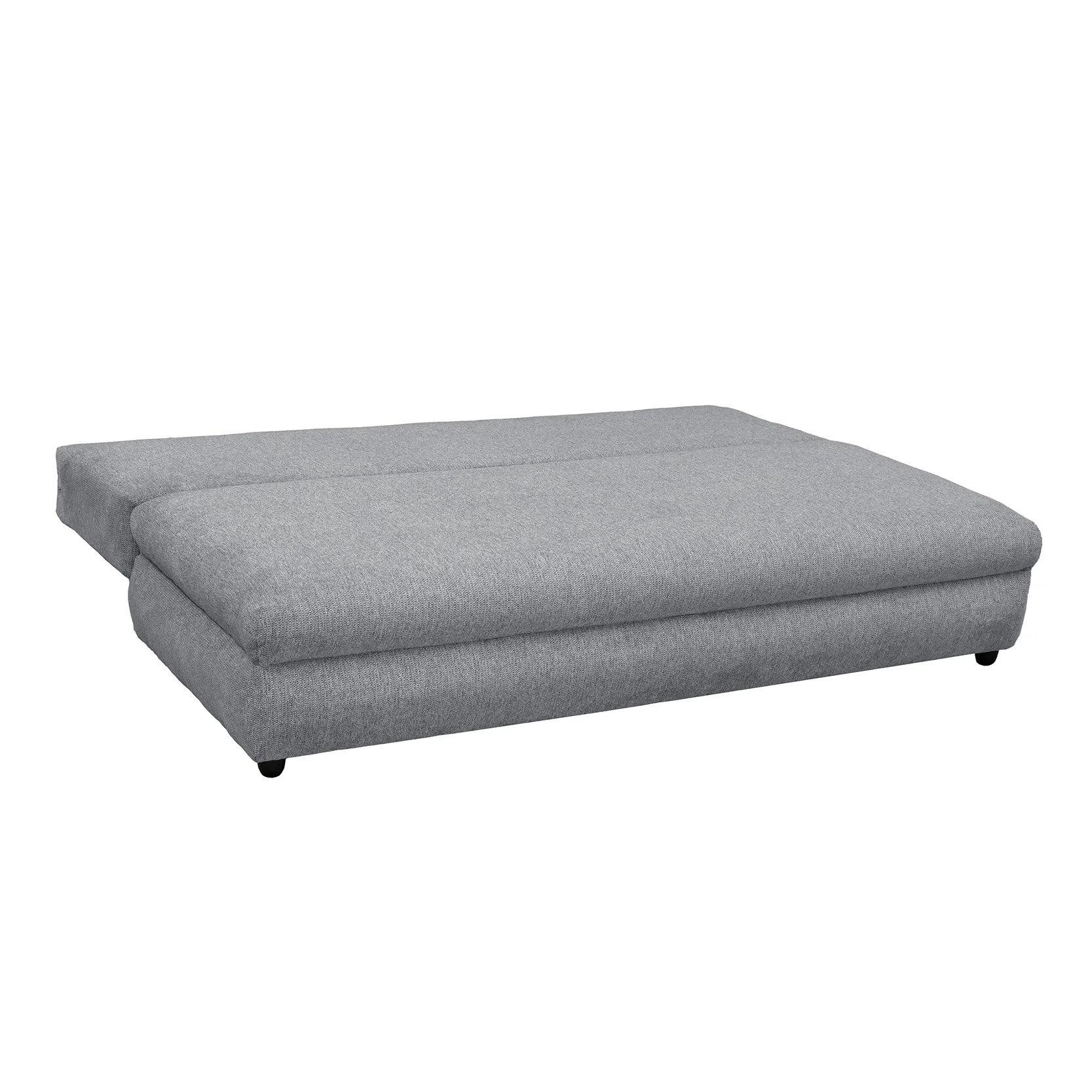 Canapea extensibila OLIMP, 3 locuri, cu arcuri si lada depozitare, bej inchis, 203x100x85 cm [4]