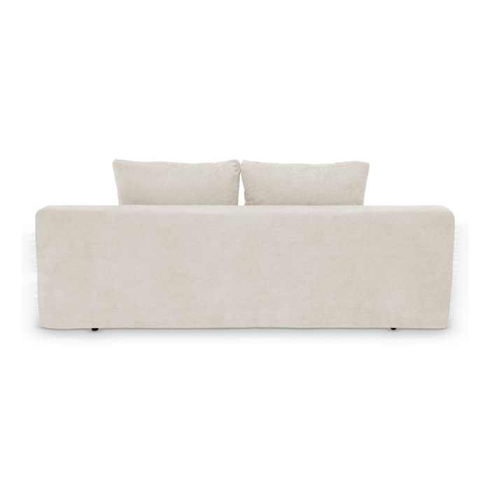 Canapea extensibila OLIMP, 3 locuri, cu arcuri si lada depozitare, maro, 203x100x85 cm [7]