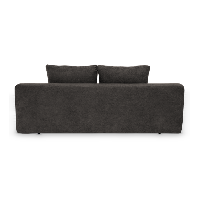 Canapea extensibila OLIMP, 3 locuri, cu arcuri si lada depozitare, maro, 203x100x85 cm [7]