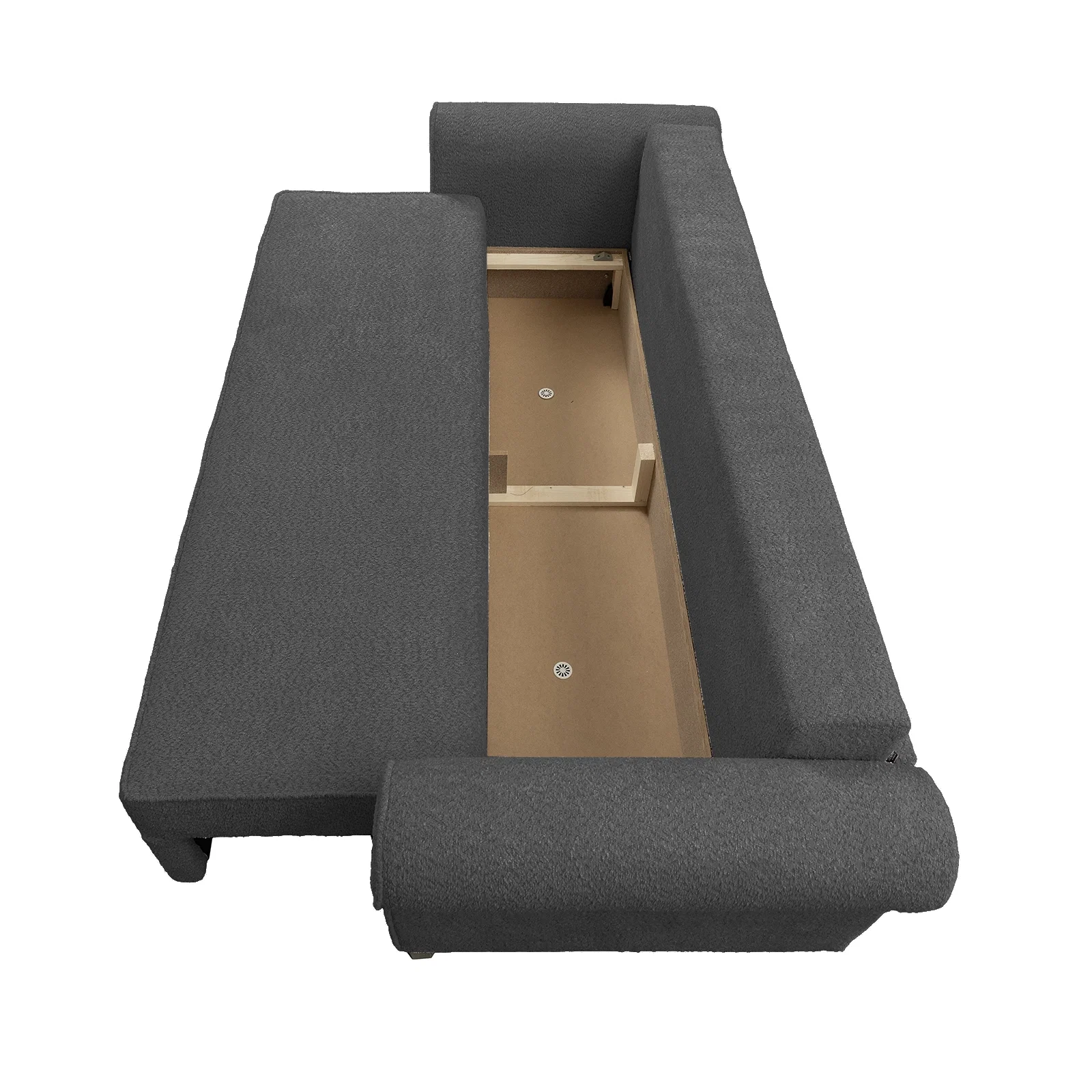 Canapea extensibila SARA N, 3 locuri, cu lada depozitare, 235x90x75 cm - ExpoMob [4]