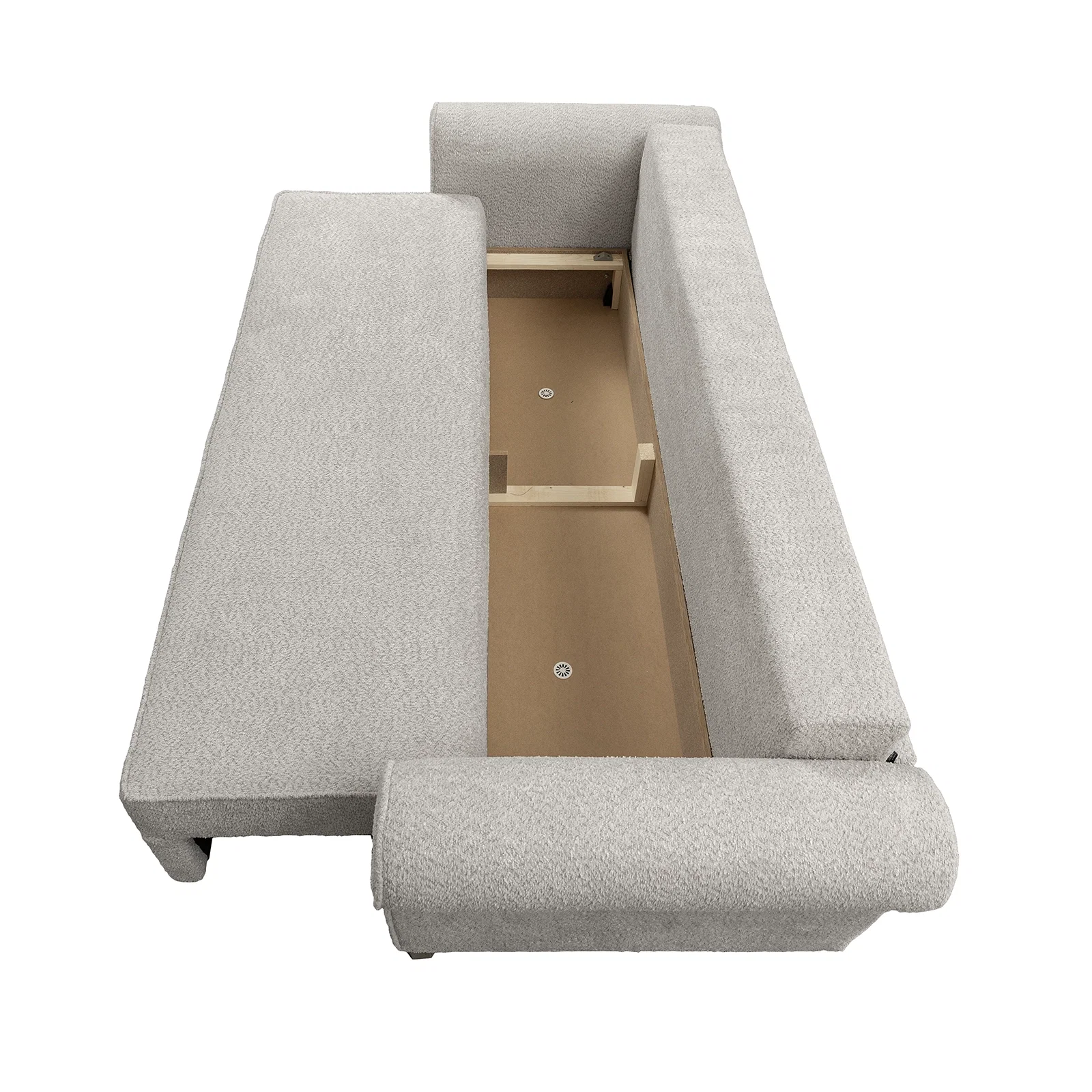 Canapea extensibila SARA N, 3 locuri, cu lada depozitare, 235x90x75 cm - ExpoMob [4]