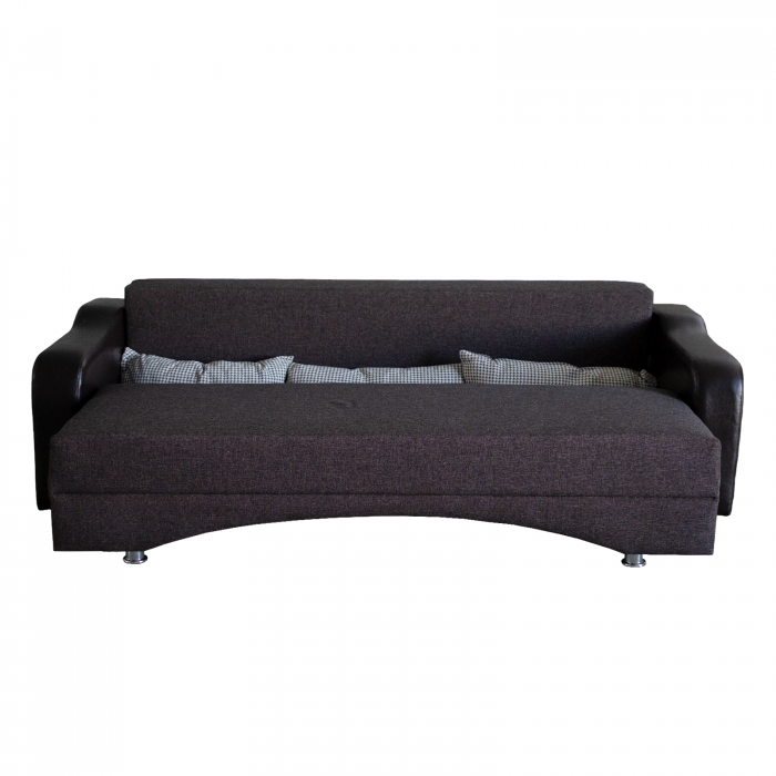 Canapea SUSIE ROYAL extensibila, 3 locuri, cu arcuri si lada depozitare, 222x105x80 cm - ExpoMob [4]