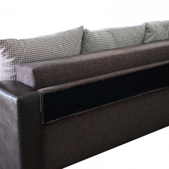 Canapea SUSIE ROYAL extensibila, 3 locuri, cu arcuri si lada depozitare, 222x105x80 cm - ExpoMob [6]