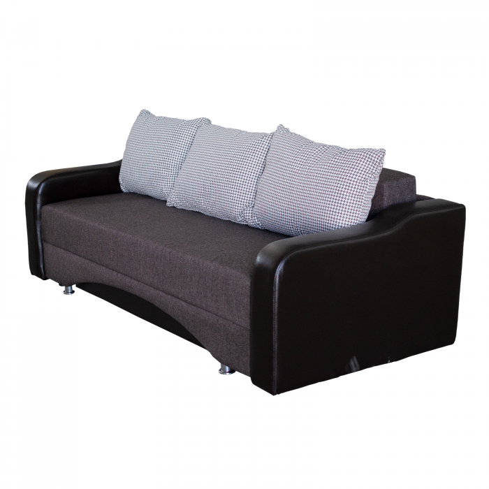 Canapea SUSIE ROYAL extensibila, 3 locuri, cu arcuri si lada depozitare, 222x105x80 cm - ExpoMob [2]