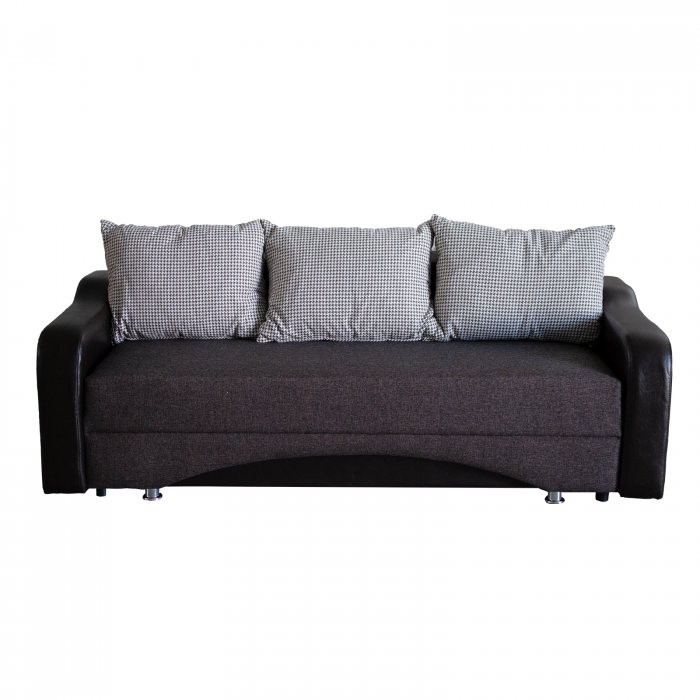 Canapea SUSIE ROYAL extensibila, 3 locuri, cu arcuri si lada depozitare, 222x105x80 cm - ExpoMob [1]